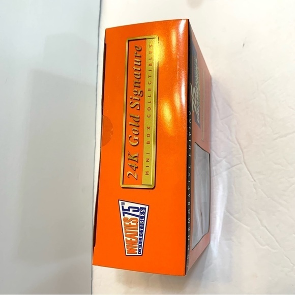 1999 CAL RIPKEN JR.75 YEARS OF CHAMPIONS 24K GOLD SIGNATURE WHEATIES BOX NIB COA - Picture 4 of 5